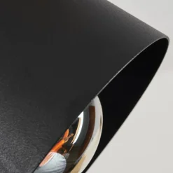 Lampes En Bois-hofstein Plafonnier Caetanos Écru, 1 lumière