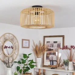 Luminaires Scandinaves-hofstein Plafonnier Callide Noir, 1 lumière