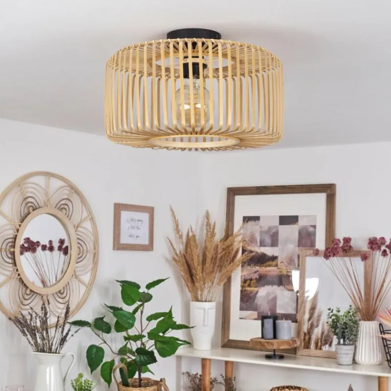 Luminaires Scandinaves-hofstein Plafonnier Callide Noir, 1 lumière