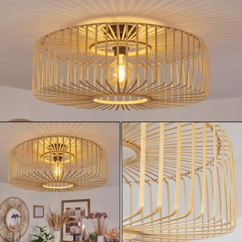 Luminaires Scandinaves-hofstein Plafonnier Callide Noir, 1 lumière