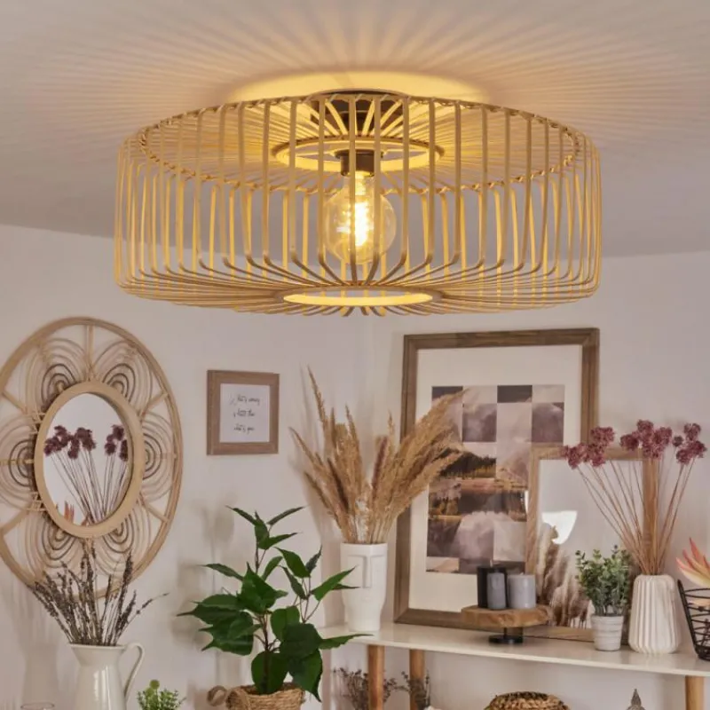 Luminaires Scandinaves-hofstein Plafonnier Callide Noir, 1 lumière