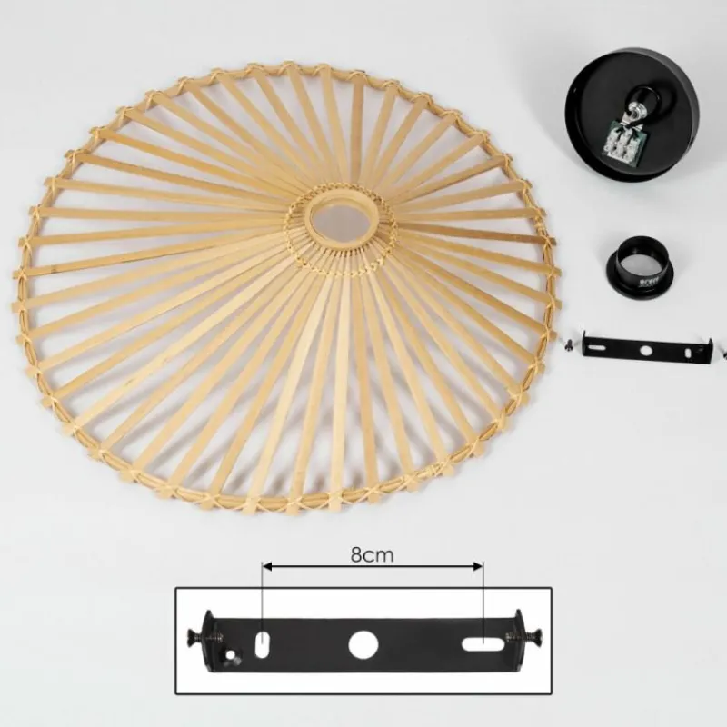 Luminaires Scandinaves-hofstein Plafonnier Callide Noir, 1 lumière