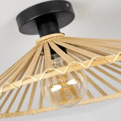 Luminaires Scandinaves-hofstein Plafonnier Callide Noir, 1 lumière