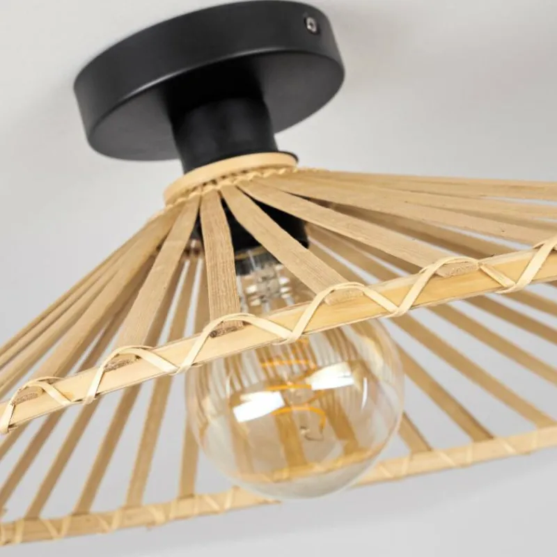 Luminaires Scandinaves-hofstein Plafonnier Callide Noir, 1 lumière