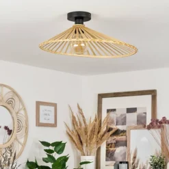 Luminaires Scandinaves-hofstein Plafonnier Callide Noir, 1 lumière