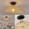 Style Boho-Chic-hofstein Plafonnier Callide Noir, 1 lumière