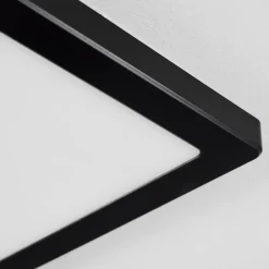 hofstein Plafonnier Canditas LED Noir, 1 lumière