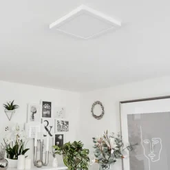 hofstein Plafonnier Canditas LED Blanc, 1 lumière