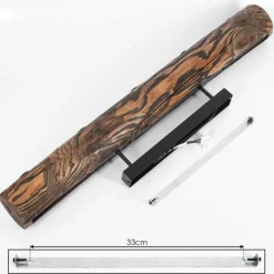 Style Boho-Chic-hofstein Plafonnier Canedo Brun, Écru, Noir, 5 lumières