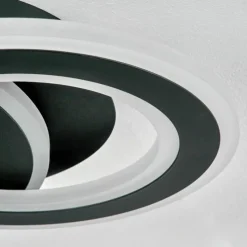 hofstein Plafonnier Casaldelo LED Anthracite, 1 lumière