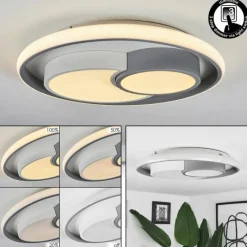 hofstein Plafonnier Casqueira LED Gris, Blanc, 1 lumière
