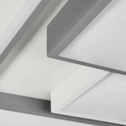 hofstein Plafonnier Casqueira LED Gris, Blanc, 1 lumière