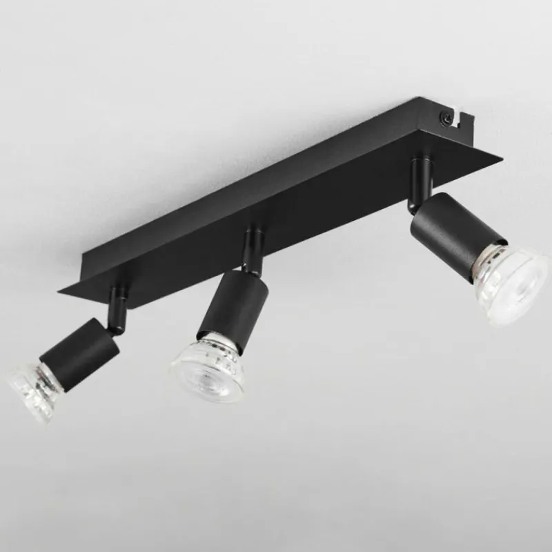 hofstein Plafonnier Castillo Noir, 3 lumières