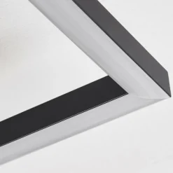 hofstein Plafonnier Cavareno LED Noir, 1 lumière* Éclairage Led