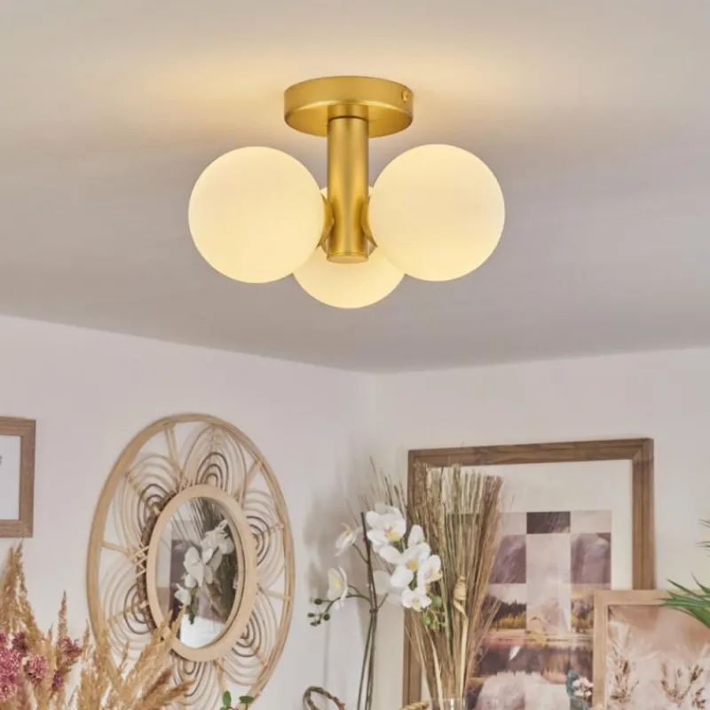 hofstein Plafonnier Cebola Or, 3 lumières