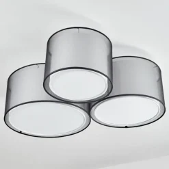 Lampes En Tissu-hofstein Plafonnier Cerdedo Blanc, 3 lumières
