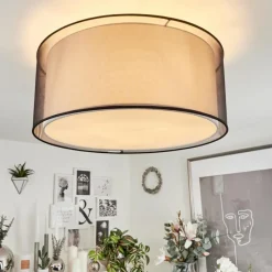 Lampes En Tissu-hofstein Plafonnier Cerdedo Blanc, 3 lumières