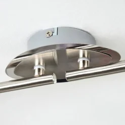 hofstein Plafonnier Chapod Nickel mat, 4 lumières