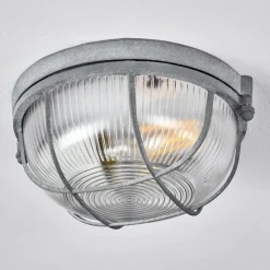 hofstein Plafonnier Chaquire Gris, 1 lumière