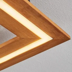 hofstein Plafonnier Charentay LED Noir, 1 lumière* Éclairage Led