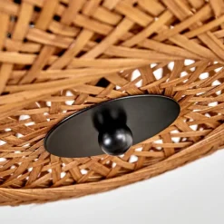 Luminaires Scandinaves-hofstein Plafonnier 30 cm Bauro Noir, 2 lumières