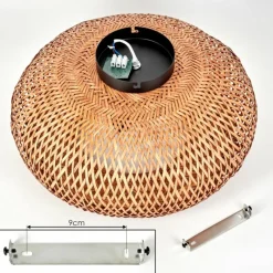 Luminaires Scandinaves-hofstein Plafonnier 40 cm Bauro Noir, 2 lumières