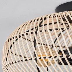 Luminaires Scandinaves-hofstein Plafonnier 40 cm Brandala Noir, 3 lumières