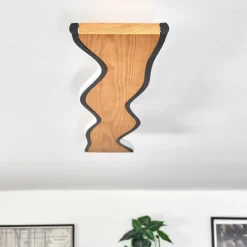 hofstein Plafonnier 98,5 cm Malling LED Écru, Noir, Blanc, 1 lumière