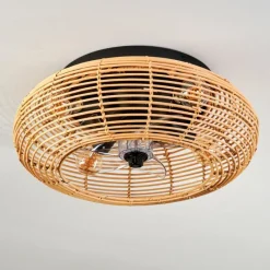 hofstein Plafonnier 50 cm Mulstrand Noir, 4 lumières