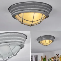 hofstein Plafonnier Coltauco Gris, 1 lumière