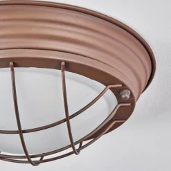 hofstein Plafonnier Coltauco Rouille, 1 lumière