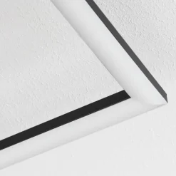 hofstein Plafonnier Courceaux LED Écru, Noir, 1 lumière