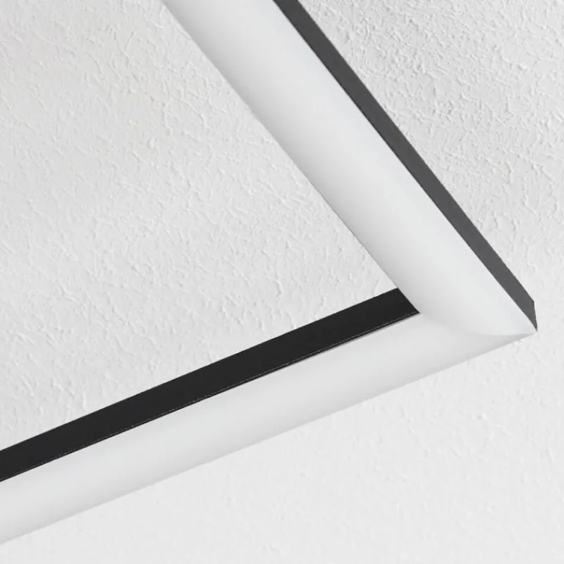 hofstein Plafonnier Courceaux LED Écru, Noir, 1 lumière