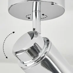 hofstein Plafonnier Douarnenez Chrome, 1 lumière