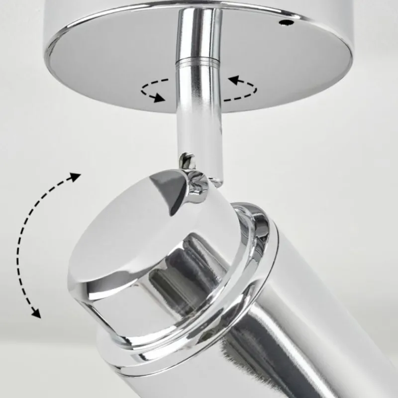 hofstein Plafonnier Douarnenez Chrome, 1 lumière