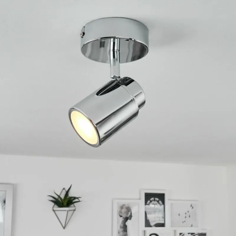 hofstein Plafonnier Douarnenez Chrome, 1 lumière