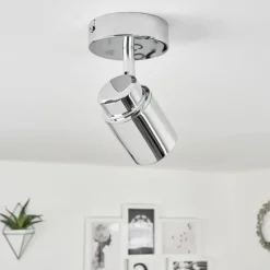 hofstein Plafonnier Douarnenez Chrome, 1 lumière