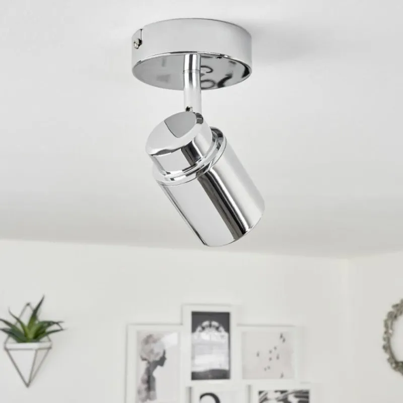 hofstein Plafonnier Douarnenez Chrome, 1 lumière