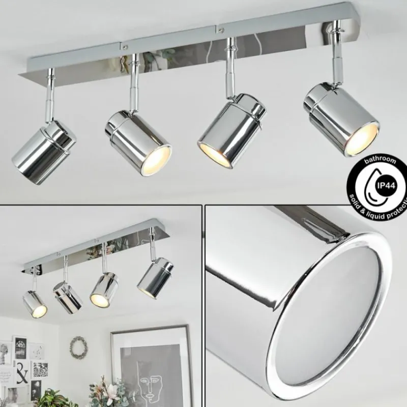 hofstein Plafonnier Douarnenez Chrome, 4 lumières