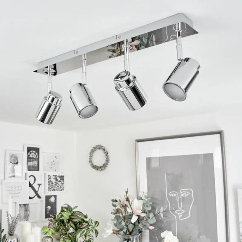 hofstein Plafonnier Douarnenez Chrome, 4 lumières