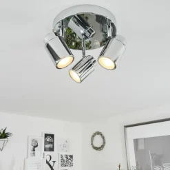 hofstein Plafonnier Douarnenez Chrome, 3 lumières