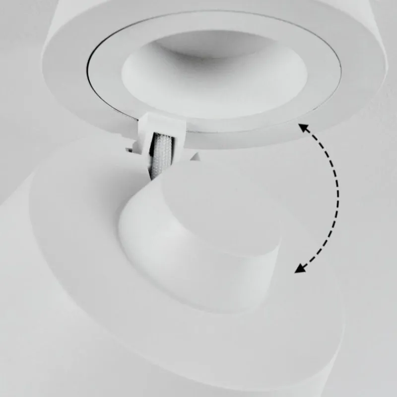 hofstein Plafonnier Especiosa Blanc, 1 lumière