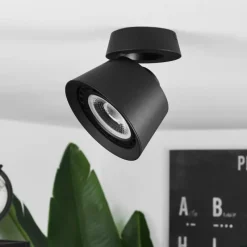 hofstein Plafonnier Especiosa Noir, 1 lumière