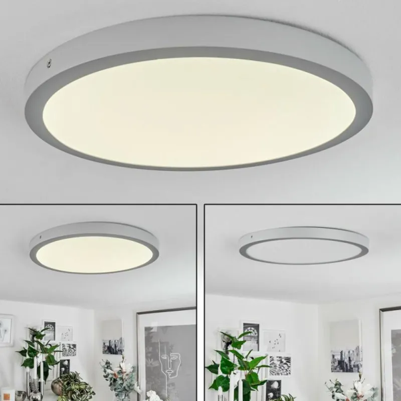 hofstein Plafonnier Finsrud LED Argenté, 1 lumière