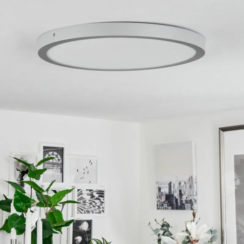 hofstein Plafonnier Finsrud LED Argenté, 1 lumière