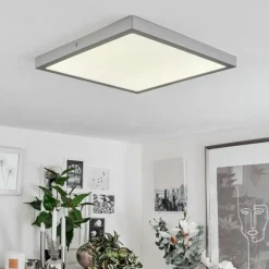 hofstein Plafonnier Finsrud LED Argenté, 1 lumière