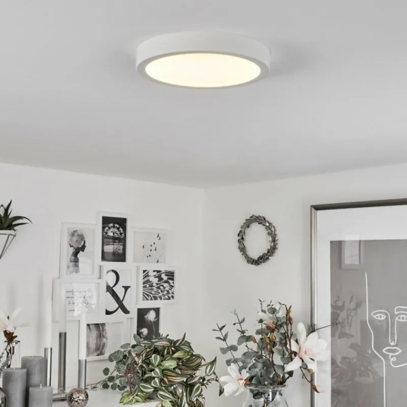 hofstein Plafonnier Finsrud LED Blanc, 1 lumière