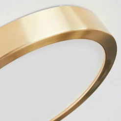 Lampes Dorées-hofstein Plafonnier Finsrud LED Or, 1 lumière