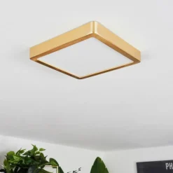 Lampes Dorées-hofstein Plafonnier Finsrud LED Or, 1 lumière