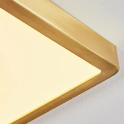 Lampes Dorées-hofstein Plafonnier Finsrud LED Or, 1 lumière